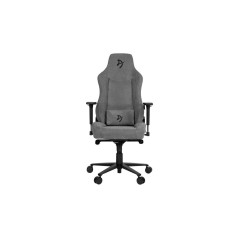 Arozzi Vernazza Soft Fabric Gaming Chair - Black | Ultimate Comfort & Style for Gamers